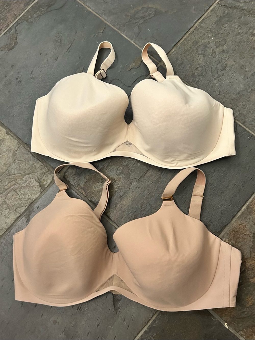 Set of 2 Soma Bodify Perfect Coverage Bra Nude - 38DDD